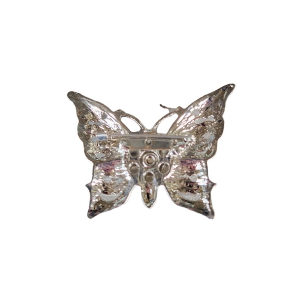 Butterfly Snap Brooch - Picture 2 of 2